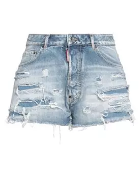 Джинсовые шорты Dsquared2, синий
