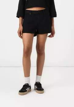 Джинсовые шорты DUCHESS Weekday, черный