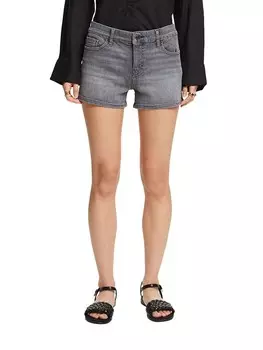 Джинсовые шорты ESPRIT, серый