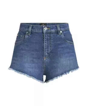 Джинсовые шорты Etro, синий