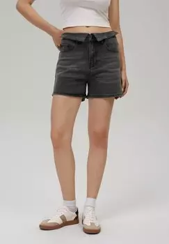 Джинсовые шорты Even&Odd, цвет Washed Black