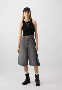 Джинсовые шорты Even&Odd, джинсовый серый