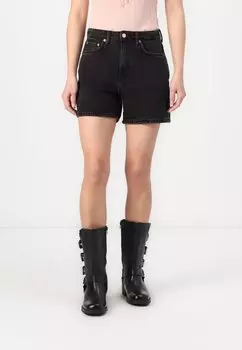 Джинсовые шорты EYA Weekday, черный