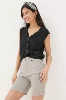 Джинсовые шорты Fatface Darley Fat Face, бежевый