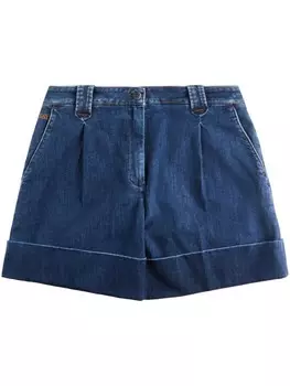 Джинсовые шорты Fay, синий