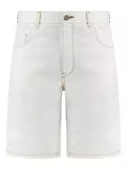 Джинсовые шорты FENDI, белый
