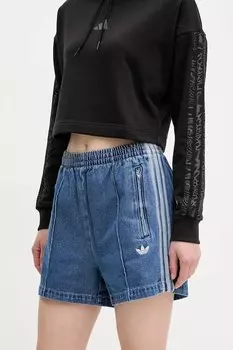 Джинсовые шорты Firebird Adidas Originals, синий