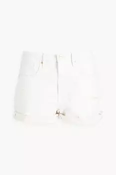 Джинсовые шорты FRAME, экру