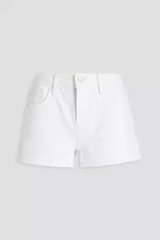 Джинсовые шорты FRAME, белый