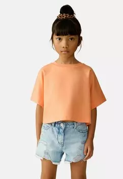 Джинсовые шорты FRAYED EDGE DISTRESSED - REGULAR FIT Next, синий