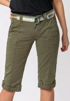 Джинсовые шорты Fresh Made, зеленый