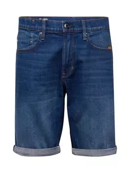 Джинсовые шорты G-STAR Loose fit Jeans Mosa, синий деним