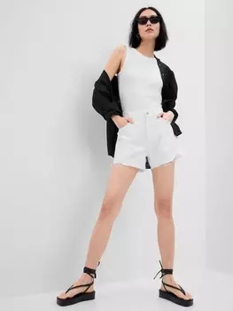 Джинсовые шорты Gap, белый