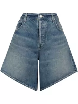 Джинсовые шорты Gaucho Citizens of Humanity, синий