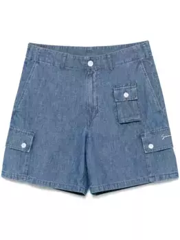 Джинсовые шорты Givenchy, синий