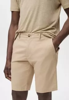 Джинсовые шорты GRACIA Mango, бежевый