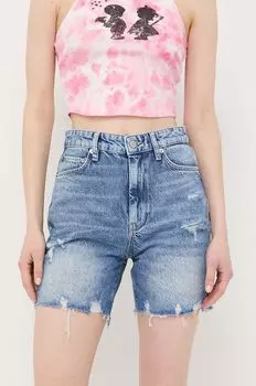 Джинсовые шорты Guess, синий