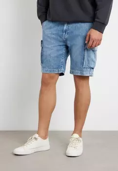 Джинсовые шорты Guess, синий