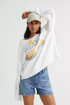 Джинсовые шорты H&amp;M, синий деним
