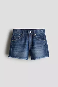 Джинсовые шорты H&M, синий