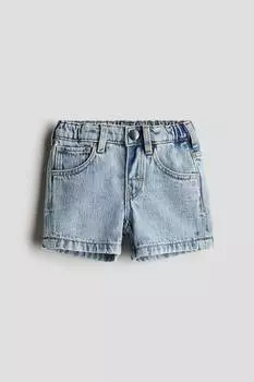 Джинсовые шорты H&M, синий