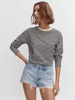 Джинсовые шорты Hailey Mango, открытый синий