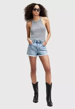 Джинсовые шорты Heidi AllSaints, синий