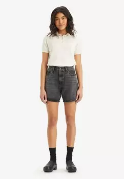 Джинсовые шорты High Baggy Levi's, черный деним?