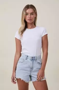 Джинсовые шорты High Mom Cotton On