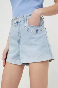 Джинсовые шорты Hollister Co., синий