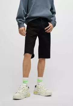 Джинсовые шорты HUGO, черный