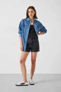 Джинсовые шорты Hush, черный