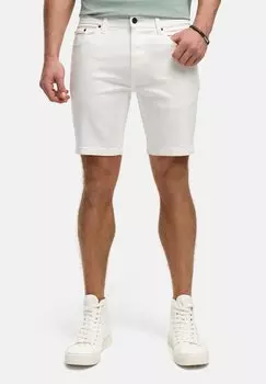 Джинсовые шорты INSYMON INDICODE JEANS, кремовый