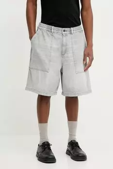 Джинсовые шорты Iro, серый