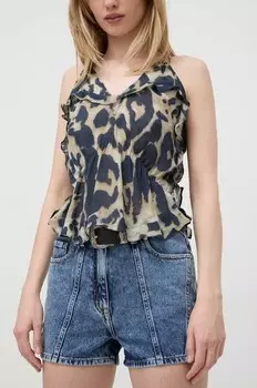 Джинсовые шорты Iro, синий