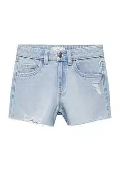 Джинсовые шорты Isa Mango Kids, светло-голубые