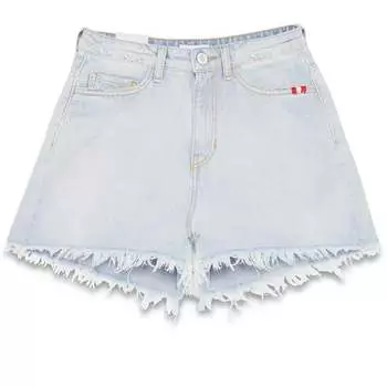 Джинсовые шорты Ivy Denim отбеливатель от солнца Amish, бирюзовый