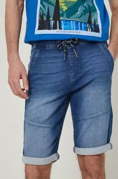 Джинсовые шорты из медицинского денима Medicine, синий