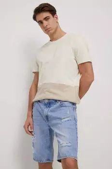 Джинсовые шорты из медицинского денима Medicine, синий