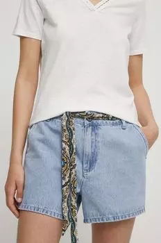 Джинсовые шорты из медицинского денима Medicine, синий