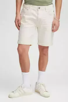 Джинсовые шорты из смеси "BLEND BHJogg", кремовый