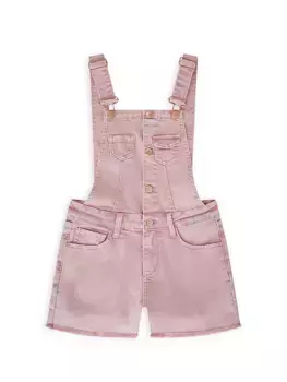 Джинсовые шорты из стираного денима для маленьких девочек и девочек Joe'S Jeans, цвет candy pink