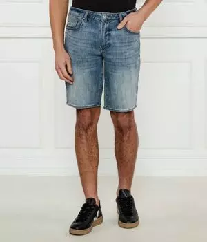 Джинсовые шорты j65 Slim fit Armani Exchange, синий