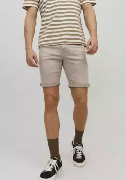 Джинсовые шорты Jack & Jones "JPSTRICK JJICON SHORTS AMA SN", цвет Crockery