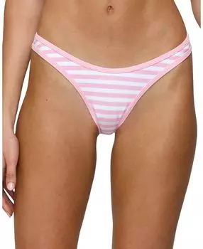 Джинсовые шорты Jayla в полоску Edikted, розовый