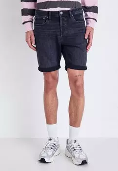 Джинсовые шорты Jjirick Jjoriginal Jack & Jones, черный деним