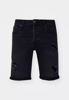 Джинсовые шорты Jjirick Jjoriginal Jack & Jones, черный деним