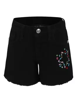 Джинсовые шорты John Richmond Junior, черный