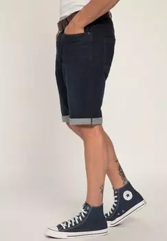 Джинсовые шорты JP1880, темно-синий деним