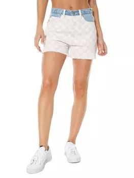 Джинсовые Шорты Juicy Couture с бахромой в стиле вестерн, мультиколор